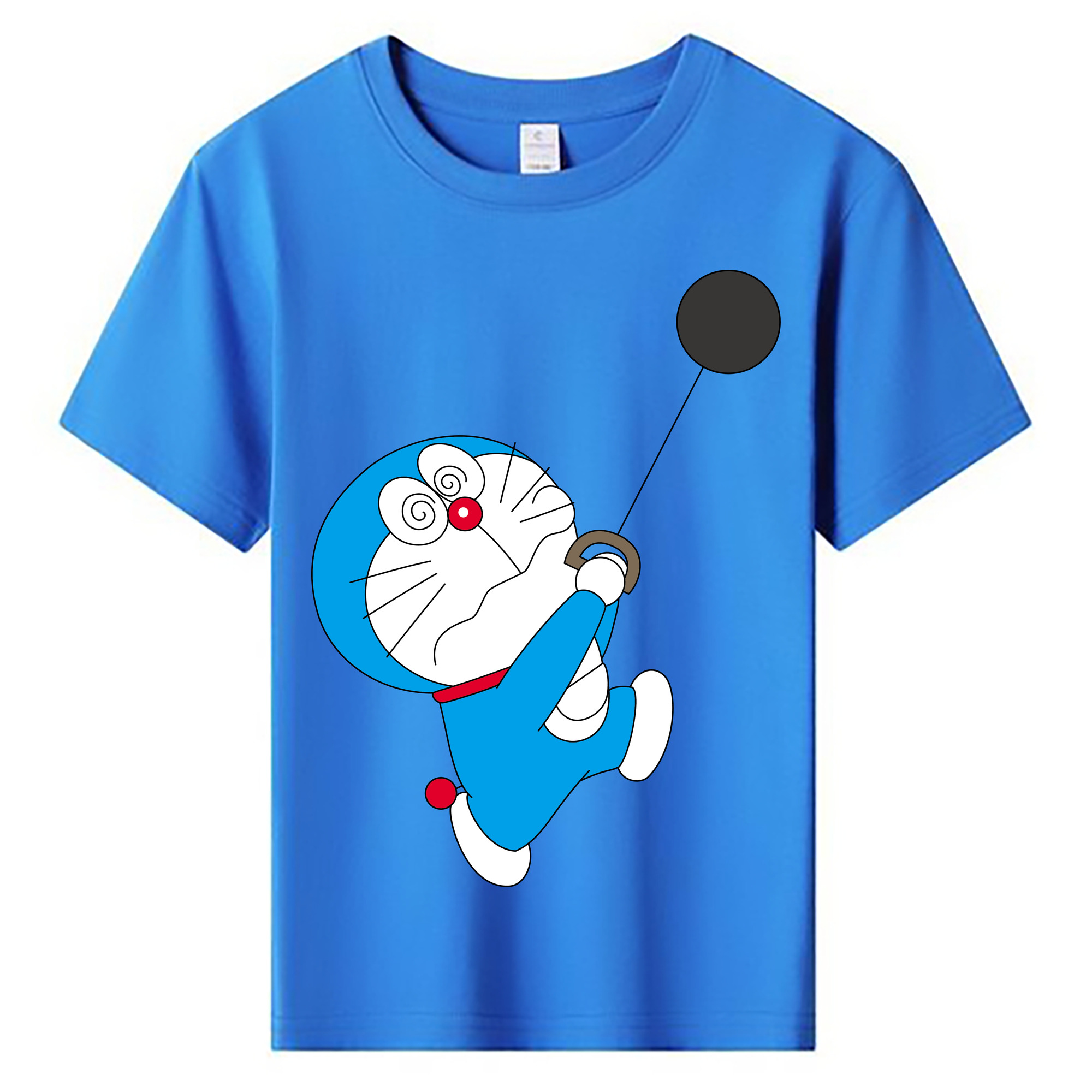 （画像用） ドラえもん Doraemon 綿100％キッズTシャツ（フロントプリント）